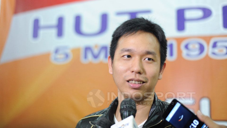 Hendra Setiawan memiliki sepasang anak kembar. Copyright: &copy; Ratno Prasetyo/INDOSPORT
